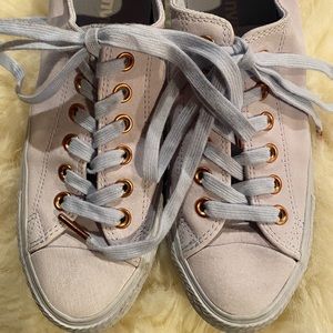 Light blue converse sneakers